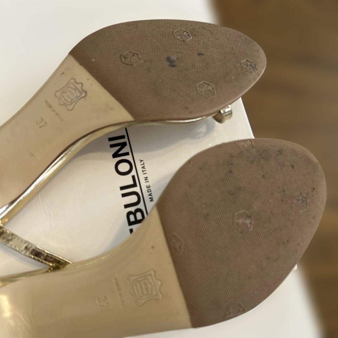 NEBULONI REFLEX 11 ゴールド サンダル 37