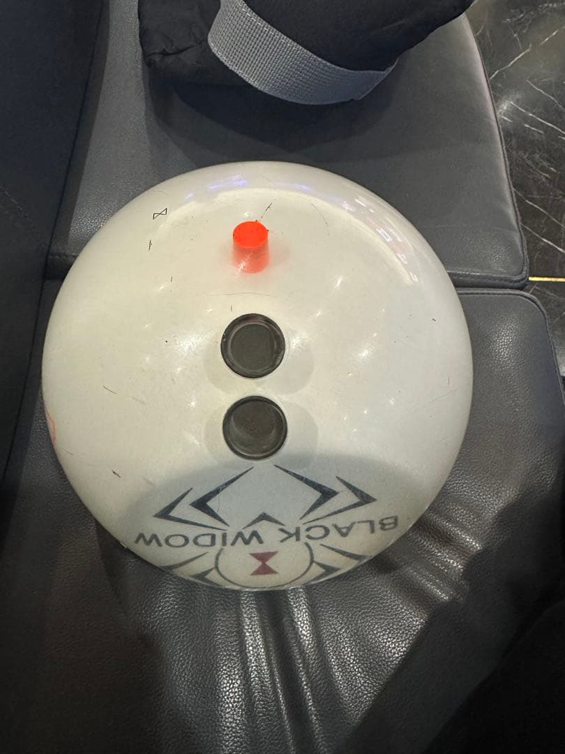 BLACK WIDOW クリアボール ホワイト