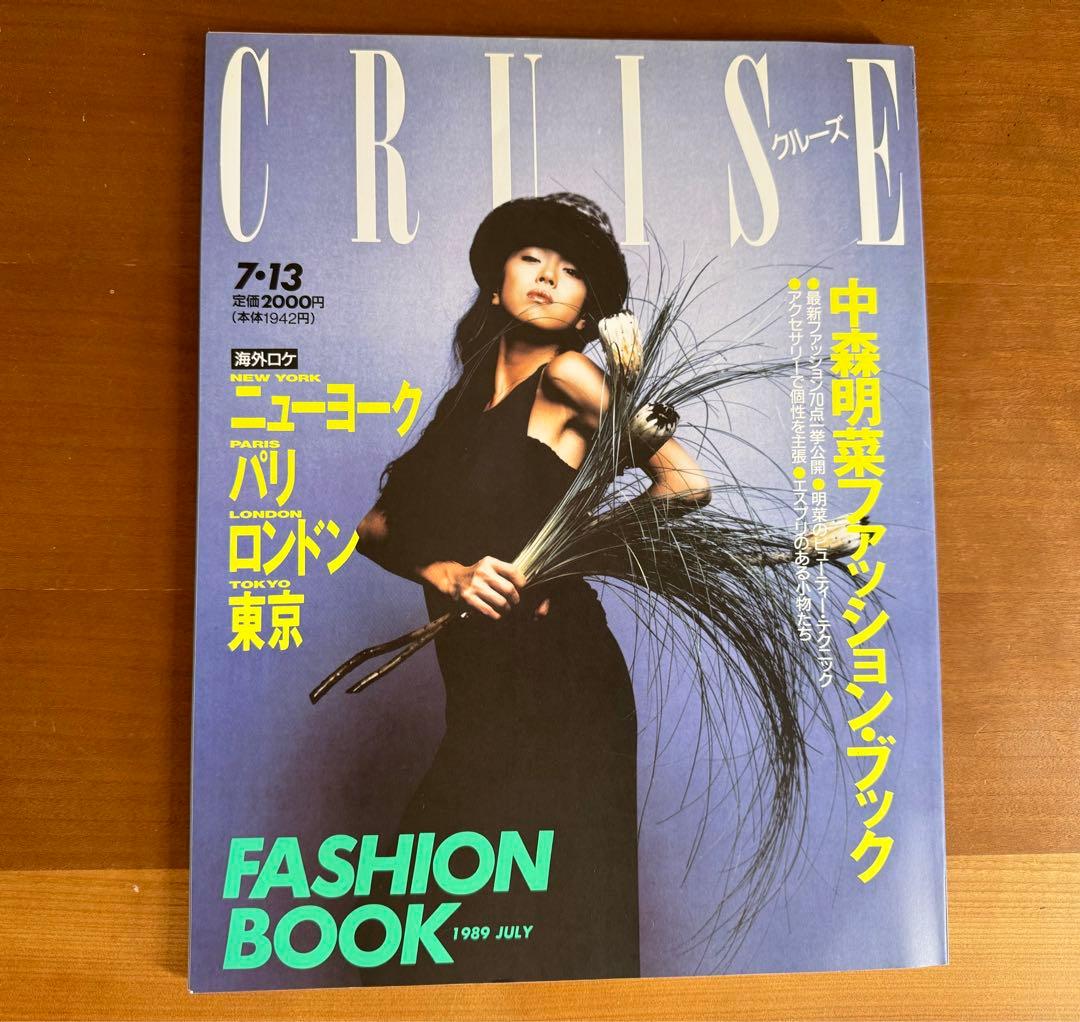 昔々の中森明菜さんの写真集です