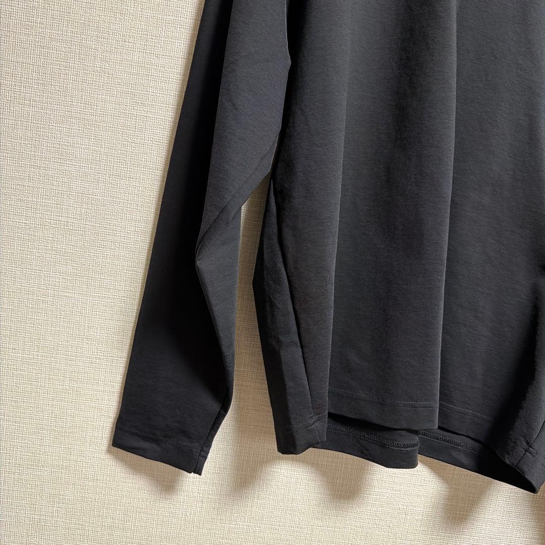 kolor BEACON 襟付きハイネックカットソー