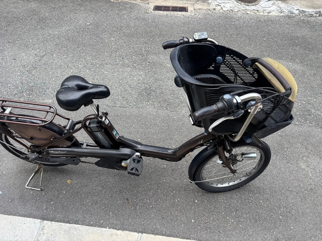 BRIDGESTONE アンジェリーノ電動アシスト自転車 8.9ahフル点灯