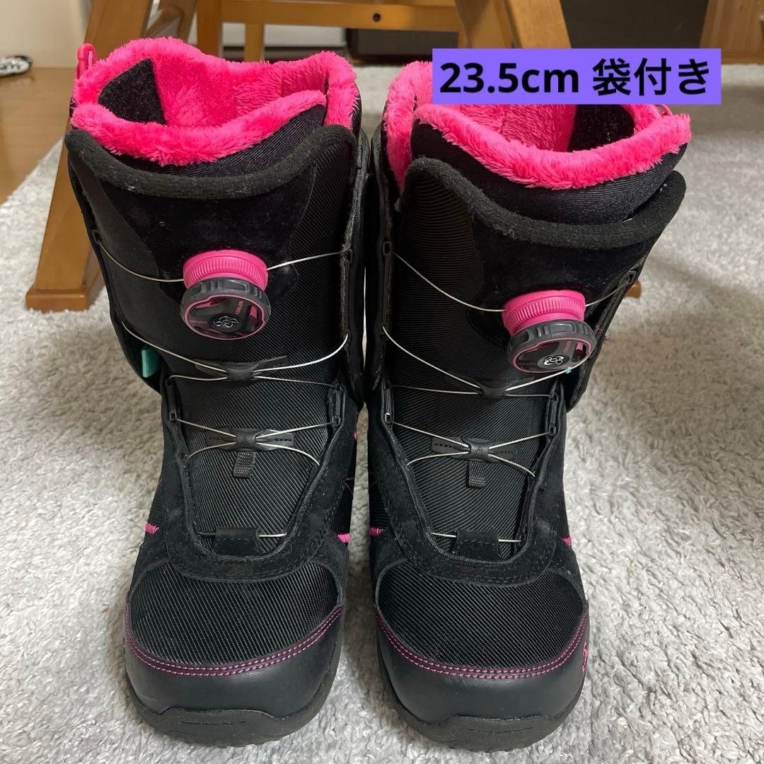 K2スノーボードブーツ MINK BOA LUX23.5 袋付き