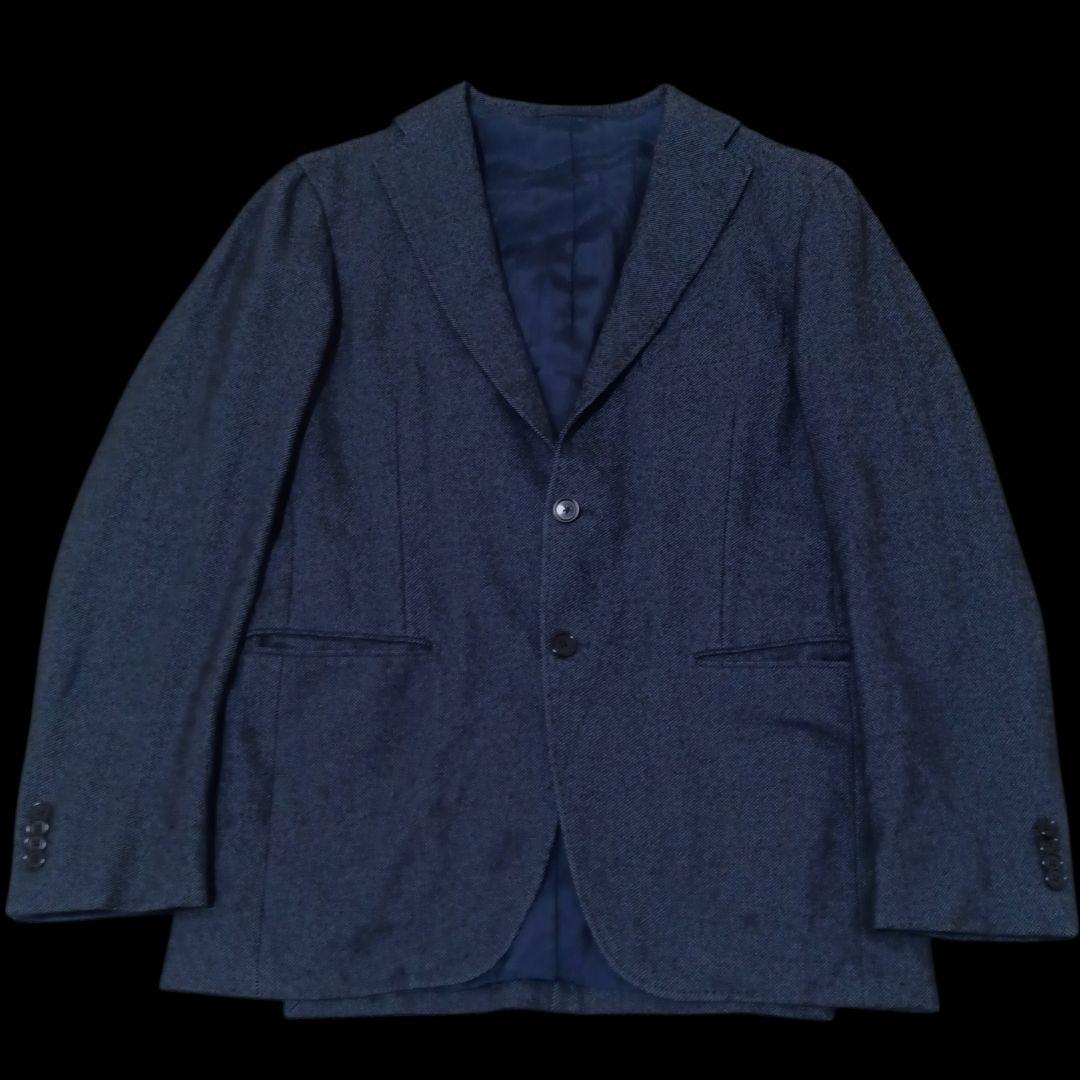 ✨RING JACKET SHIPS別注 ORMEZZANO ビジネススーツ 紺