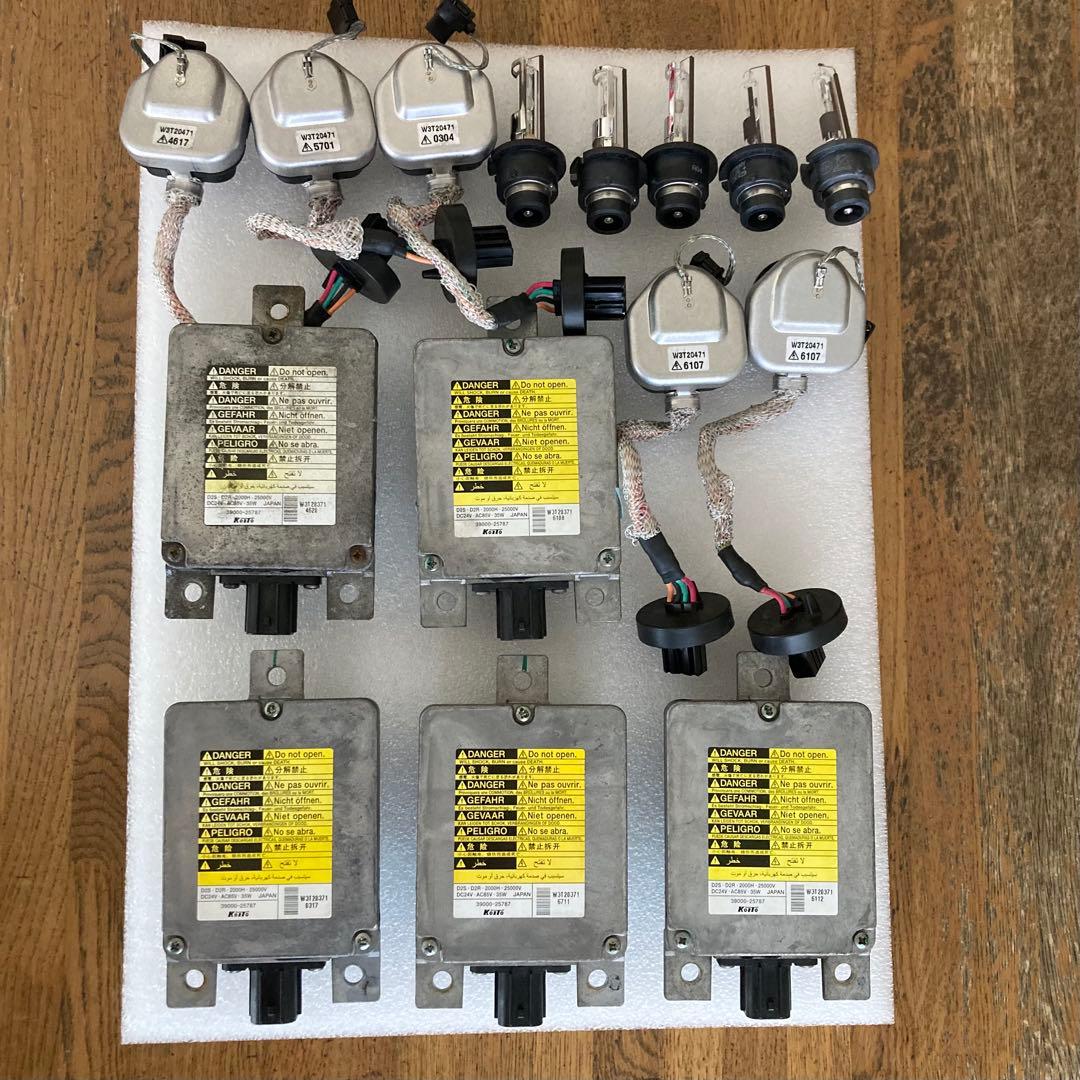 (中古品) いすゞHIDヘッドライトバラスト　5セット 送料込み