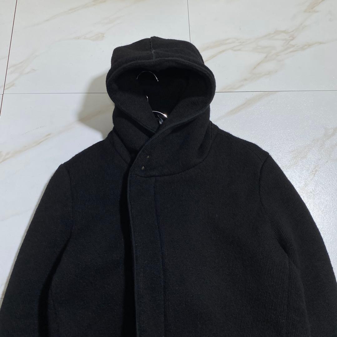 完売品⭐︎wjk ジップウィッチコート フーデッドコート ニットジャージー素材
