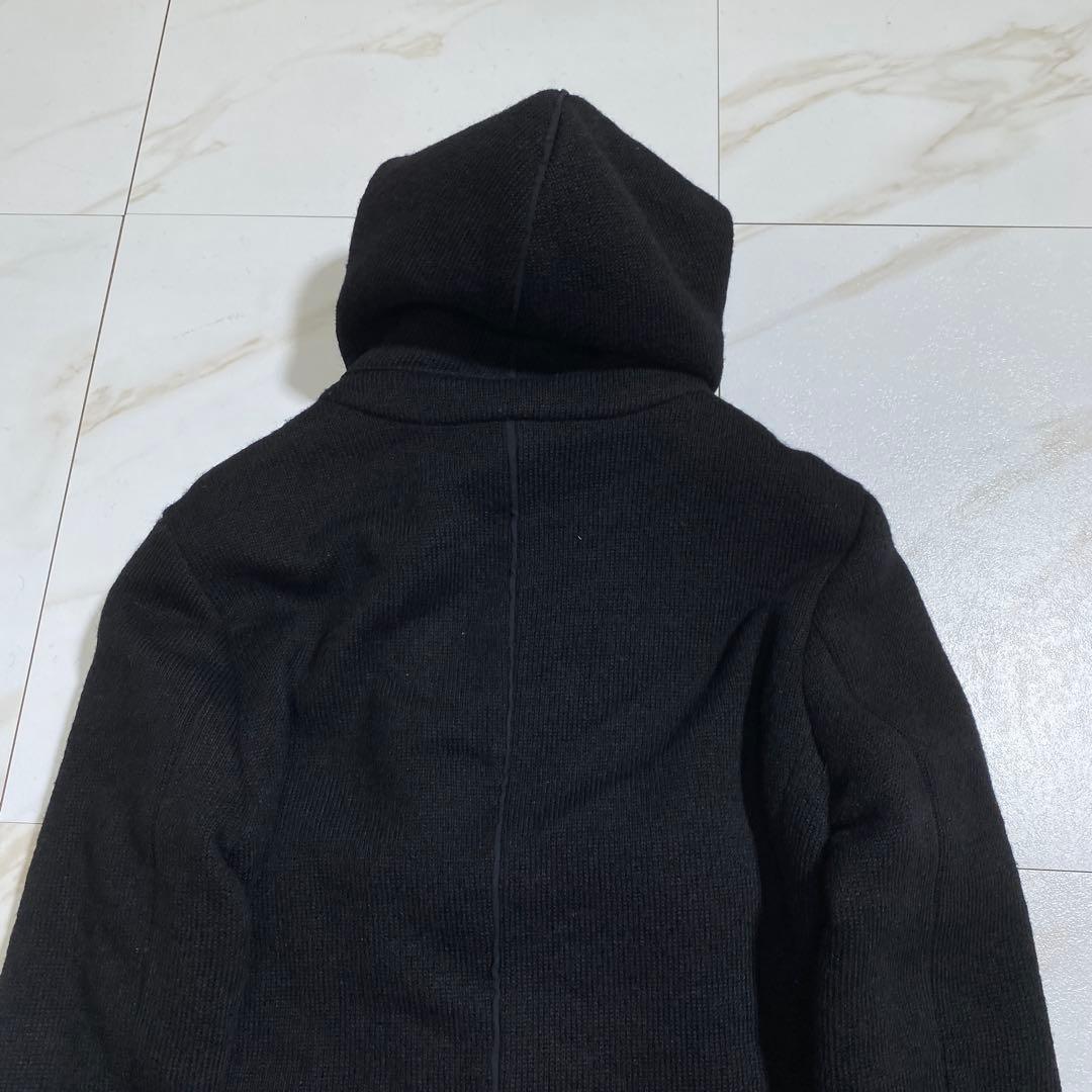 完売品⭐︎wjk ジップウィッチコート フーデッドコート ニットジャージー素材