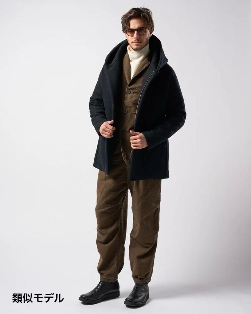 完売品⭐︎wjk ジップウィッチコート フーデッドコート ニットジャージー素材