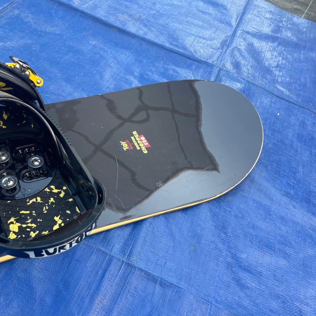 バートン　チョッパー120cm ミッションSサイズ　キッズ　ビンディングセット