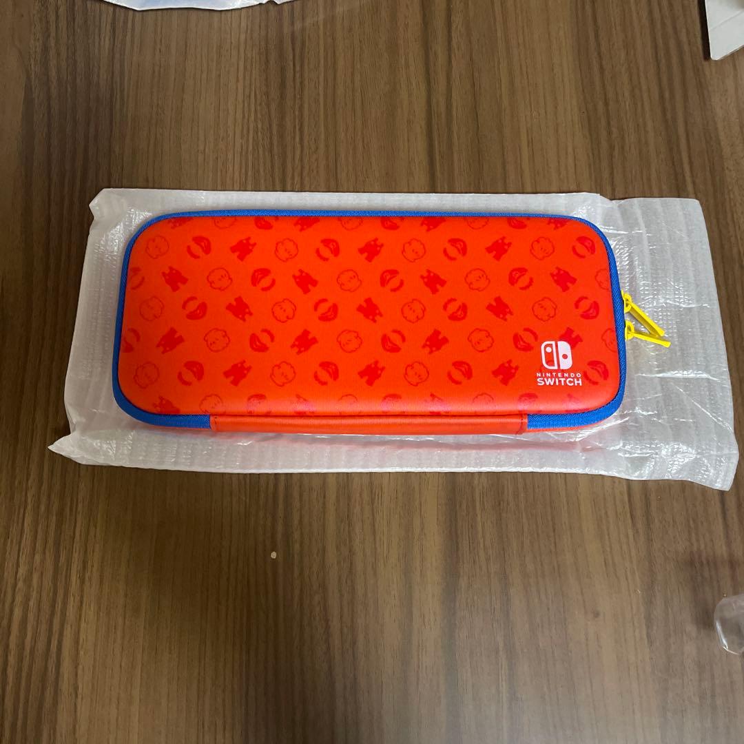 美品 Nintendo Switch マリオレッド×ブルー