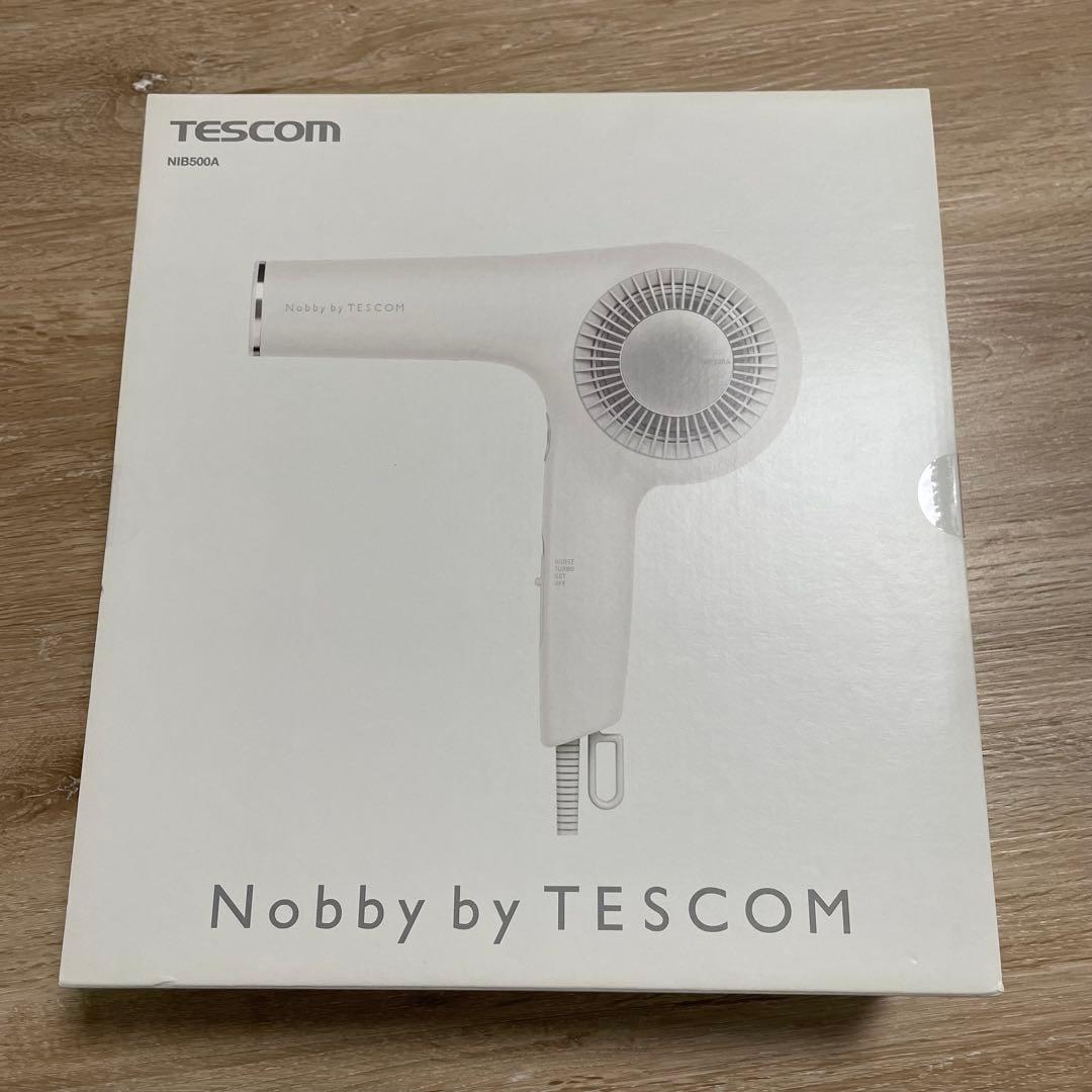 新品未開封 TESCOM Nobby ヘアドライヤー NIB500A ホワイト