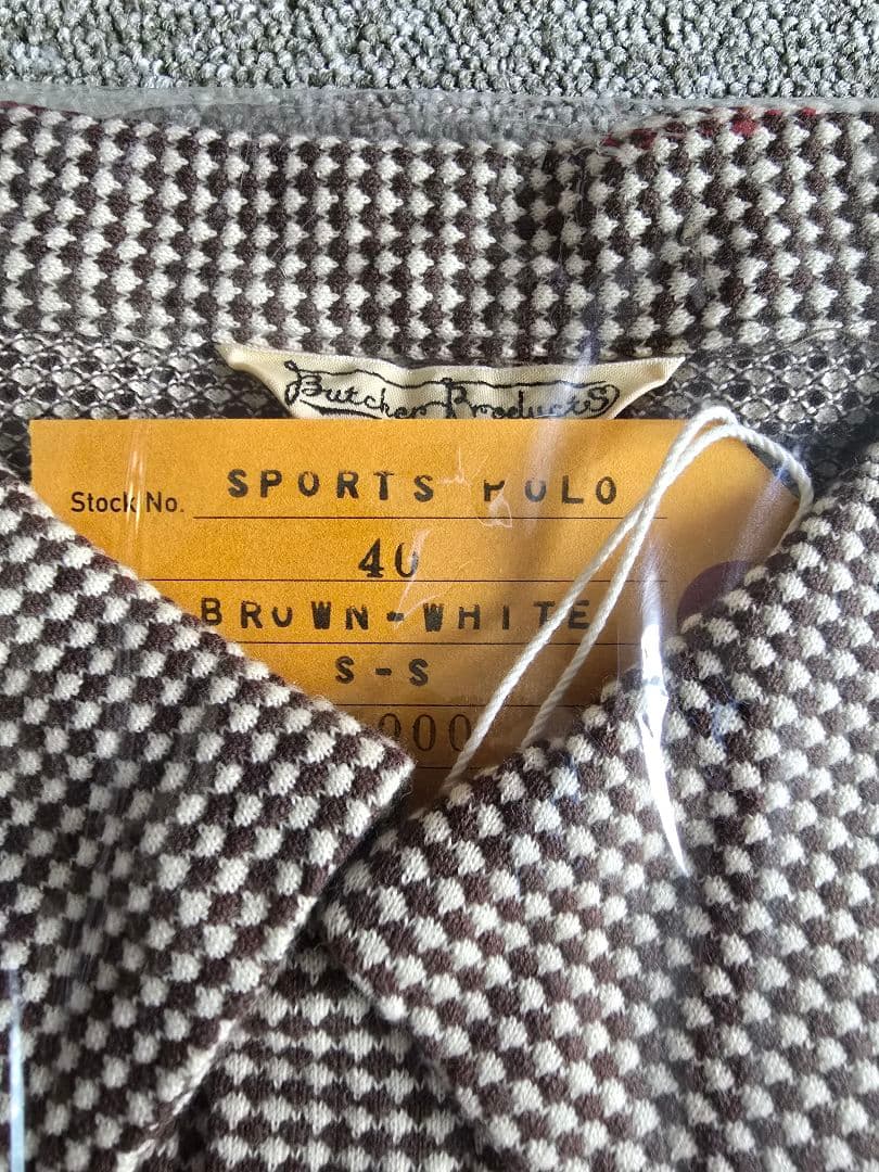 アットラスト スポーツ ポロシャツ 40 TIMEWORN ブッチャープロダクツ