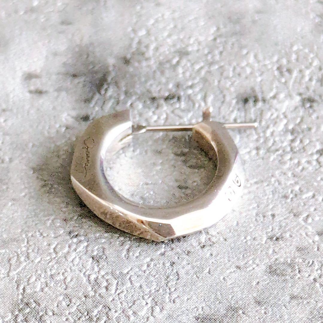 【良品】ガルニ フープ ピアス クロッケリー 片耳 GARNI