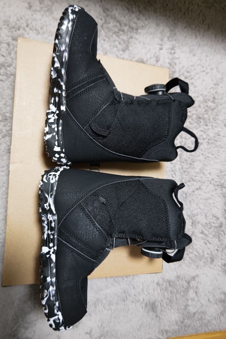 GROM BOA 子ども用スノーボードブーツ ブラック 19.5cm