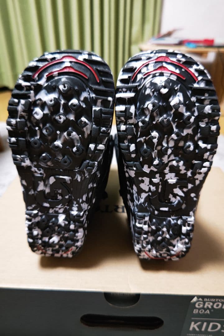 GROM BOA 子ども用スノーボードブーツ ブラック 19.5cm