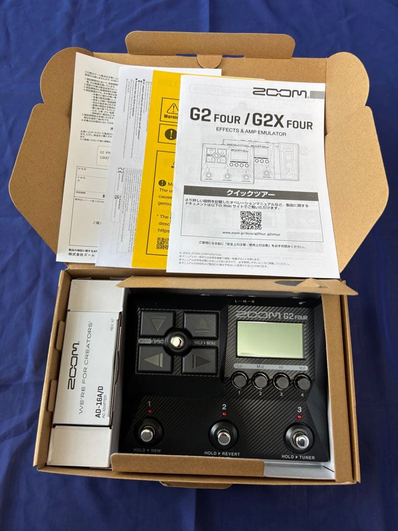 ○最終値下げ　ZOOM G2 FOUR & FP02M セット