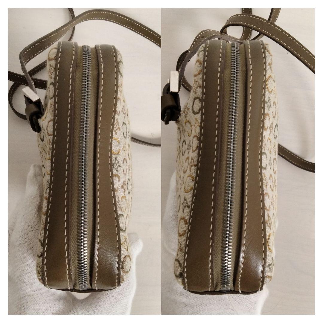 希少 美品 CELINE ショルダーバッグ Cマカダ厶 キャンバス 総柄