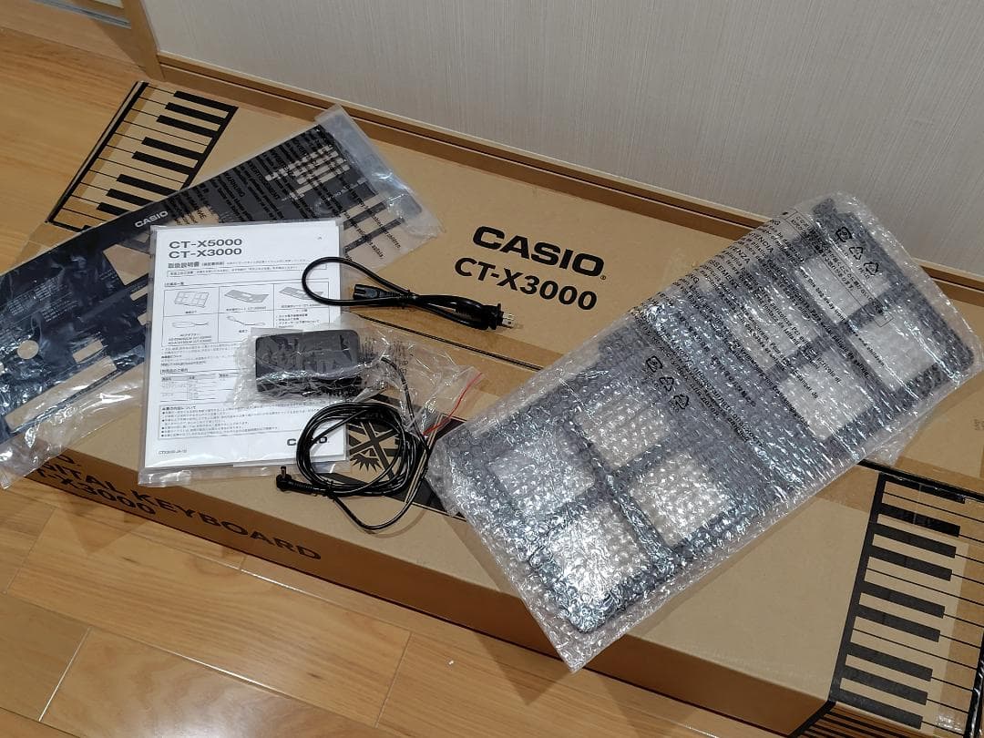 カシオ CASIO 電子キーボード CT-X3000 61鍵盤 22年製