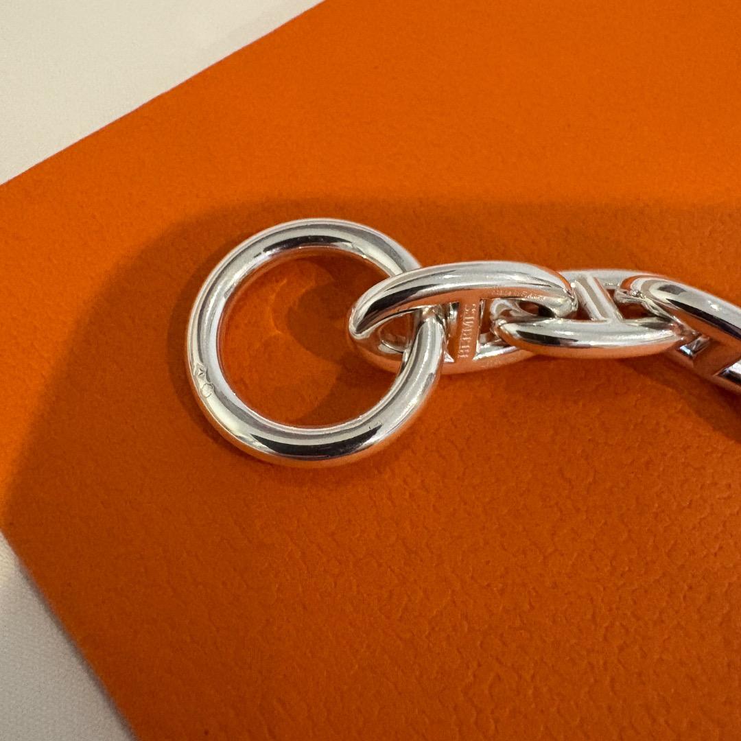 新品未使用 GM 13コマ【箱・保証書付き】エルメス シェーヌダンクル GM13