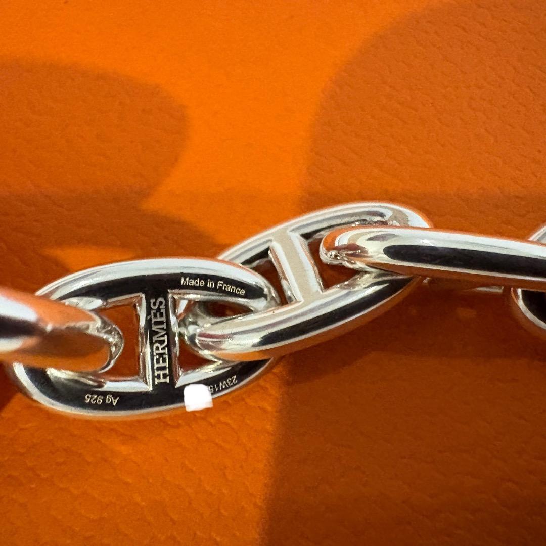 新品未使用 GM 13コマ【箱・保証書付き】エルメス シェーヌダンクル GM13