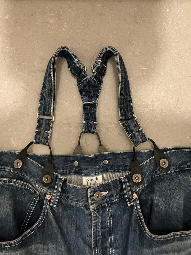 サロペット・オーバーオール・オールインワン Rhodolirion LN841 5Pocket Suspender Pant