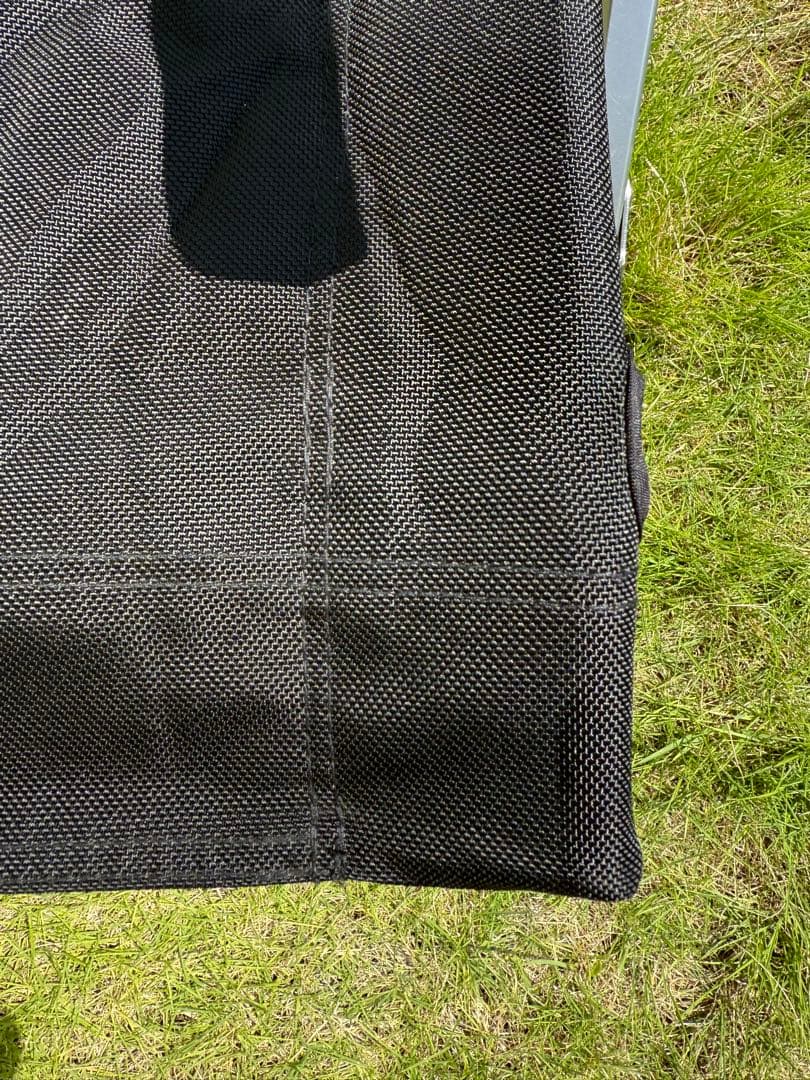  peak ガーデン ローチェア30 ブラック 美品 脚キャップセット