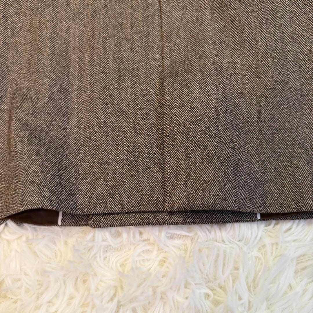 新品✨グリーンレーベルリラクシング ヘリンボーンダブルテーラードジャケット
