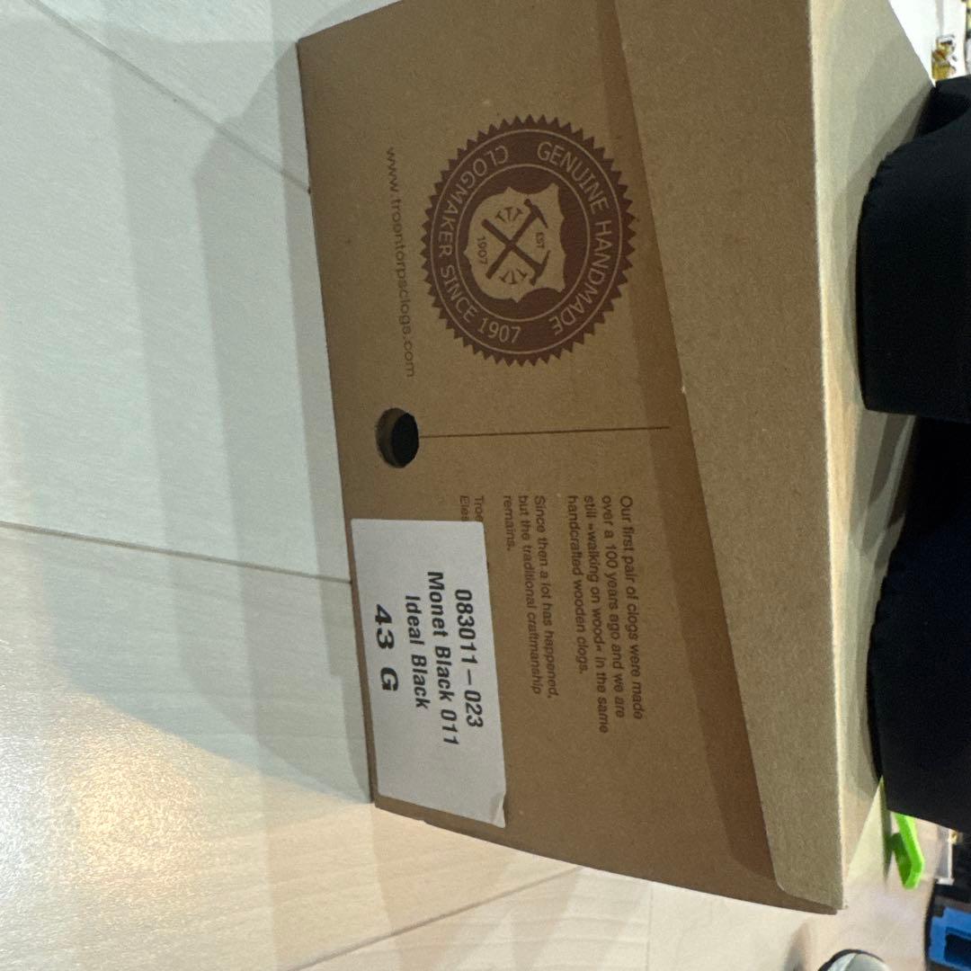 トロエントープ　新品同様　Troentorp 27.5cm 43 黒