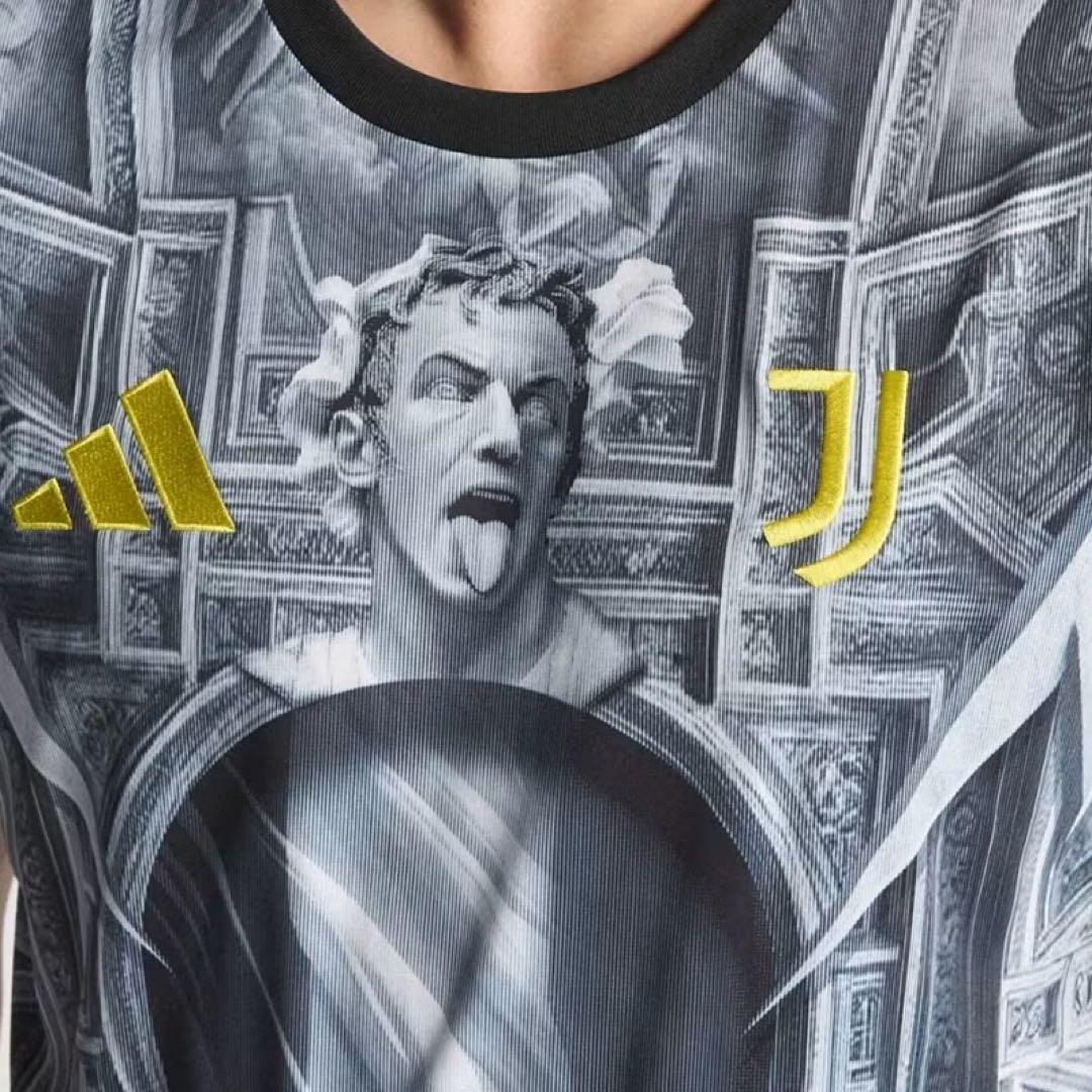 【新品未使用タグ付き】ユベントス25-26プレマッチジャージー デルピエロADP