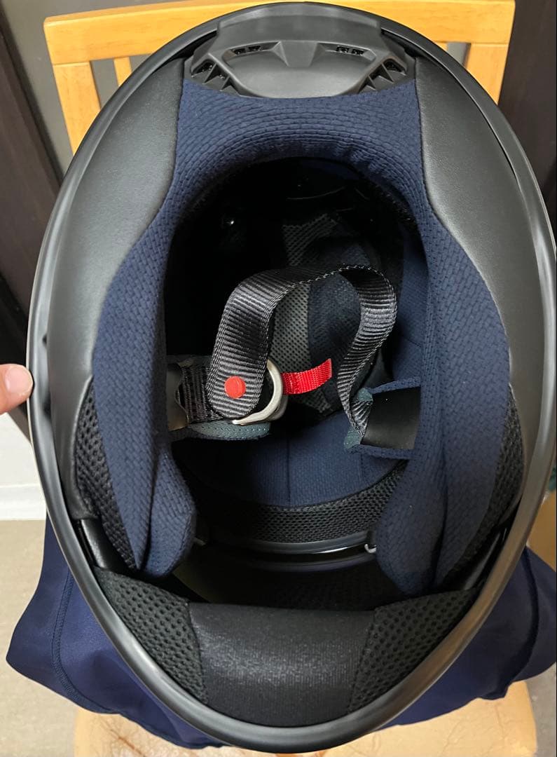 Arai XD フラットブラック 59-60cm ブルーミラーシールド付き