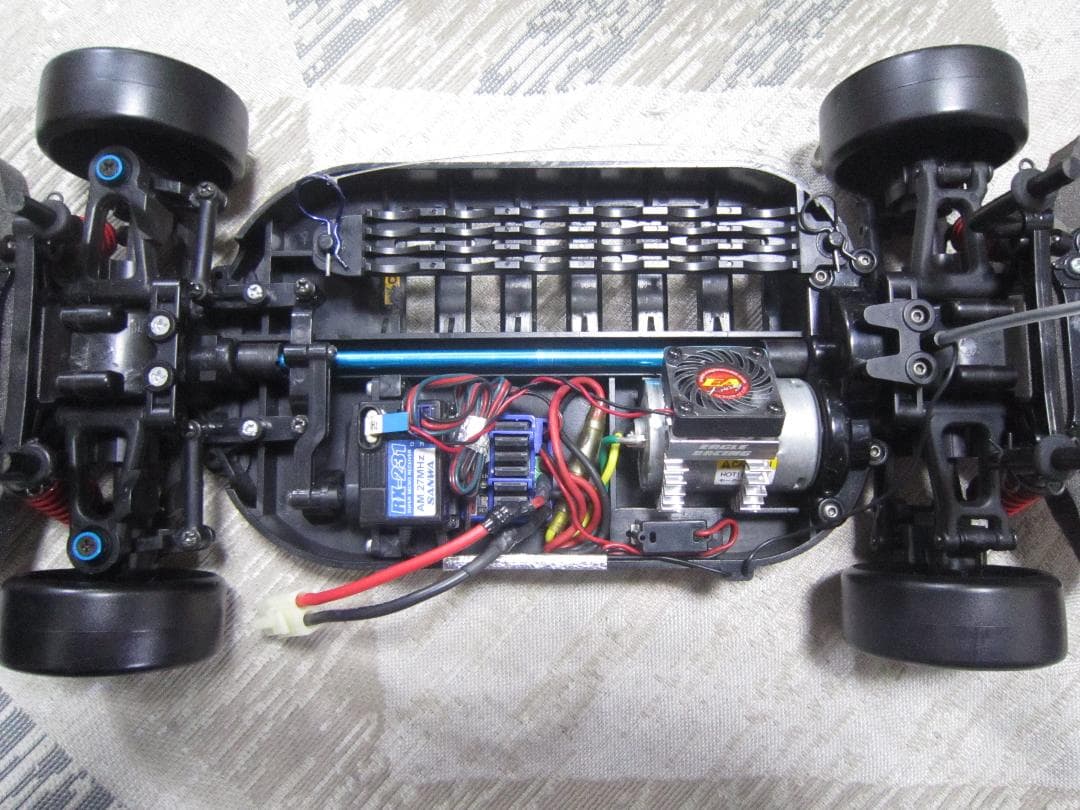 テ*キ様 完全動作品 1/10 特攻ミサイルカスタム 激速 タミヤ TT01R