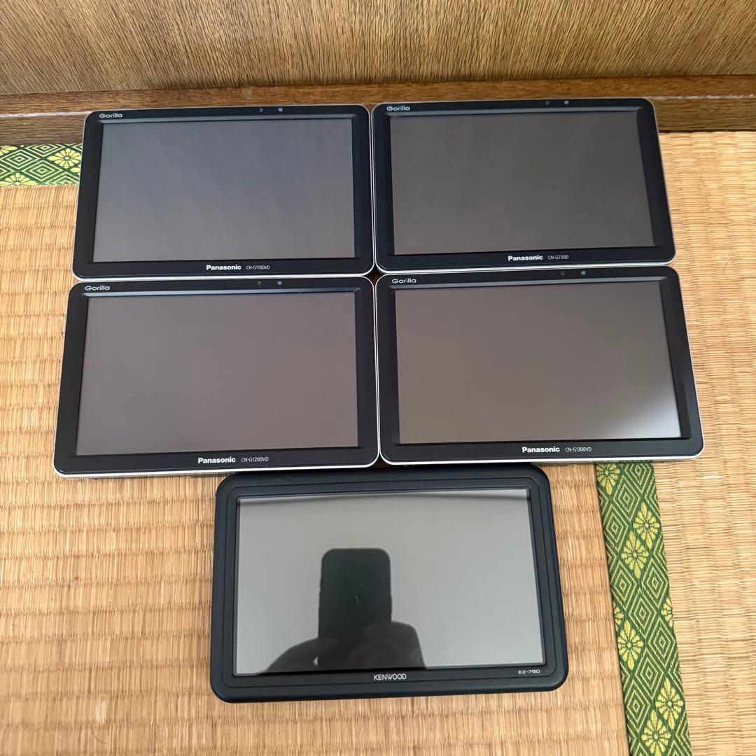 らいむ　パナソニックゴリラ４台ケンウッド1台５台セット