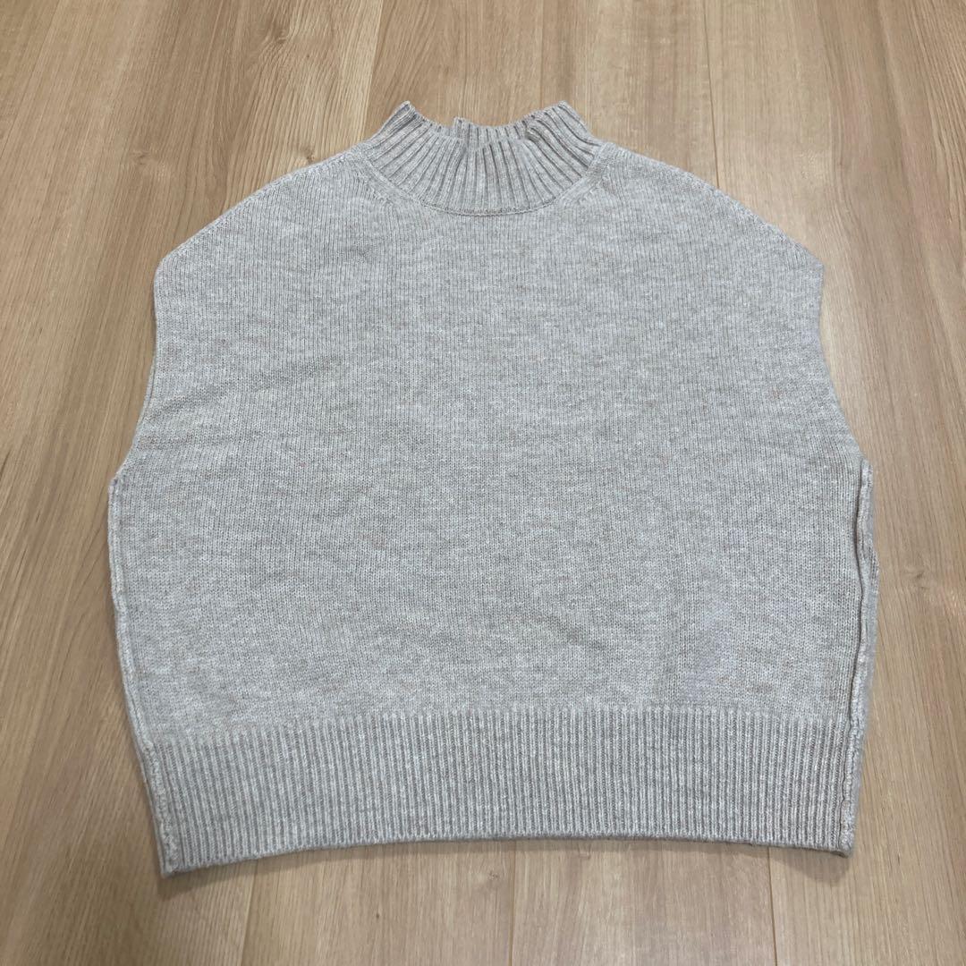 【新品・未使用】北欧暮らしの道具店　「あったかウールのニットベスト」