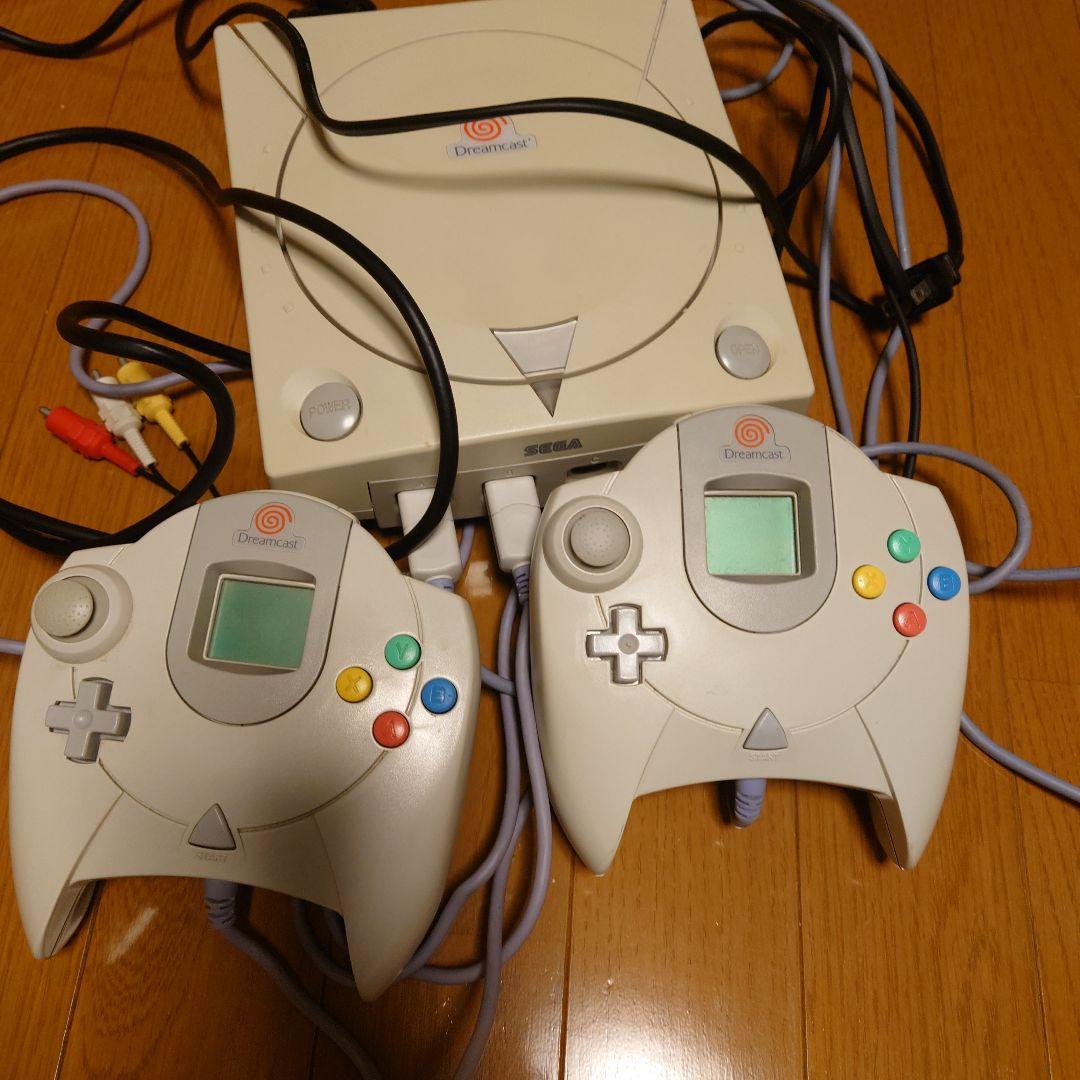 ジャンク品 ドリームキャスト コントローラー2つ