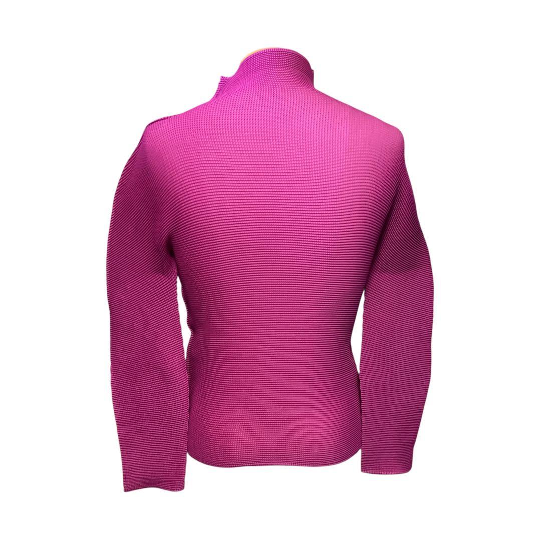 イッセイミヤケ me PLEATS PLEASE プリーツ ハイネックカットソー