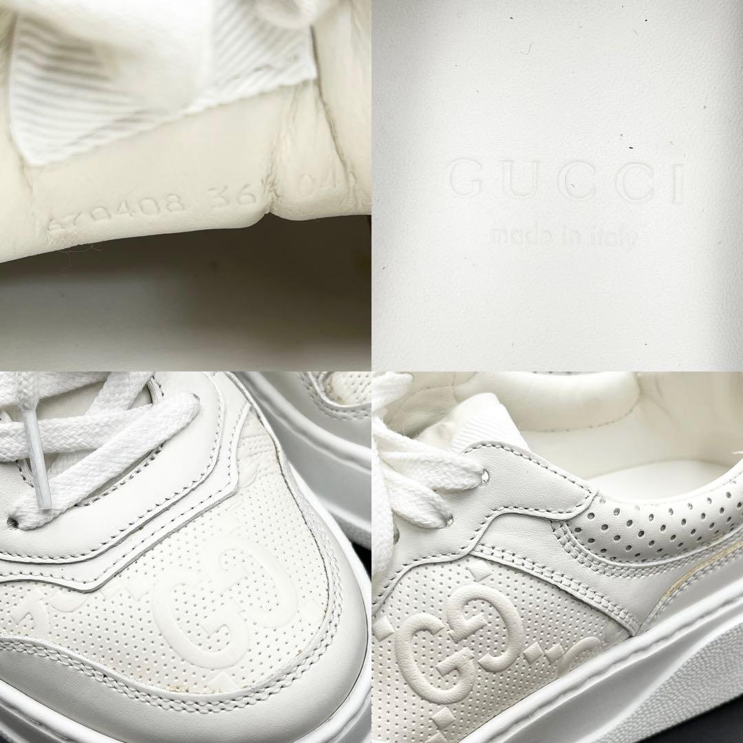 美品✨ グッチ ジャンボGG インターロッキング レディース スニーカー