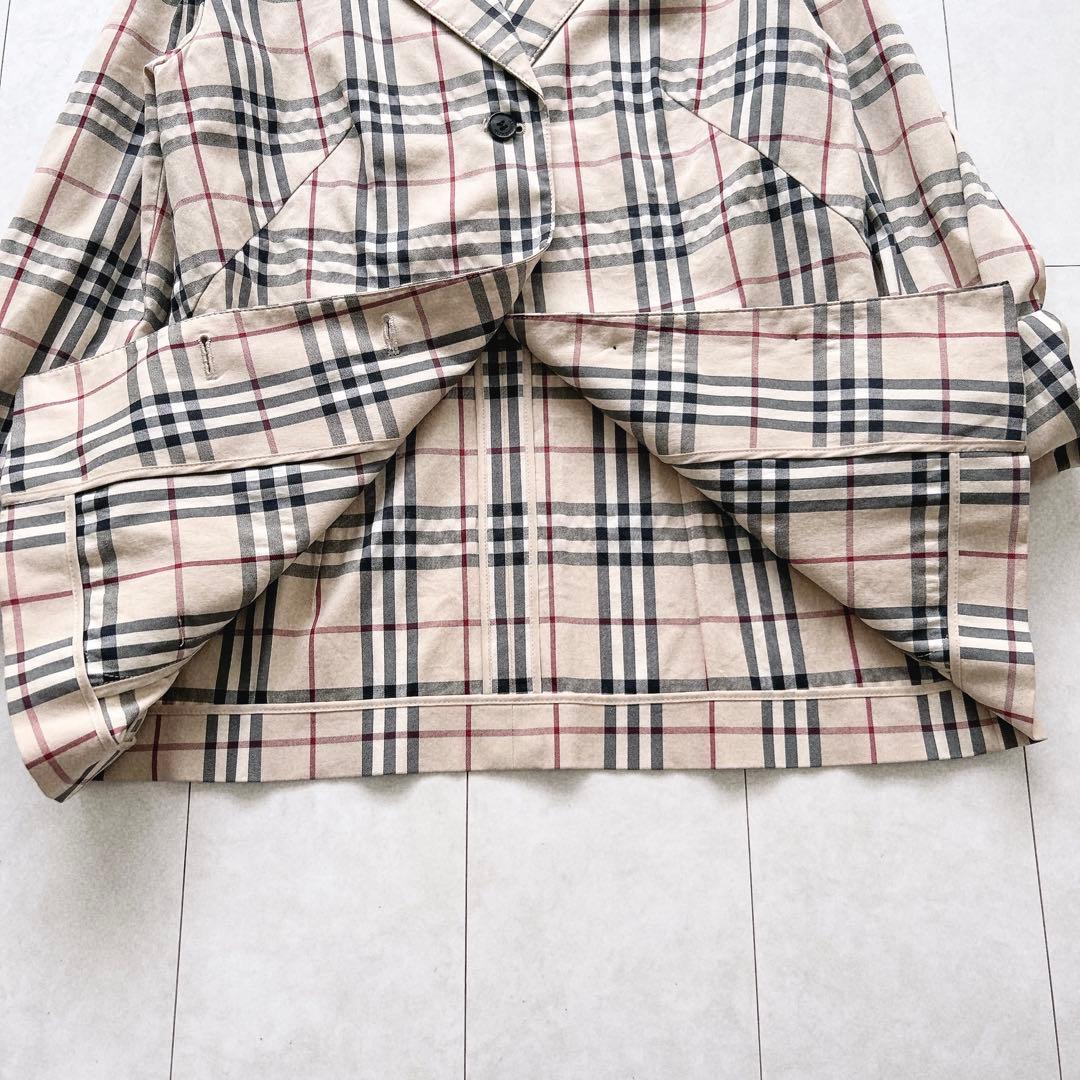 バーバリーロンドン　ノバチェック　ジャケット　40