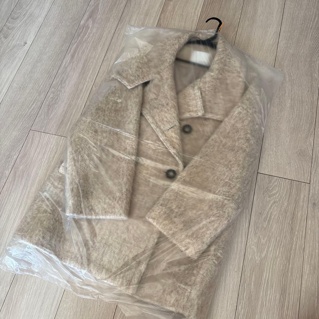 美品　コラージュ ガリャルダガランテ シャギーコート　ベージュ