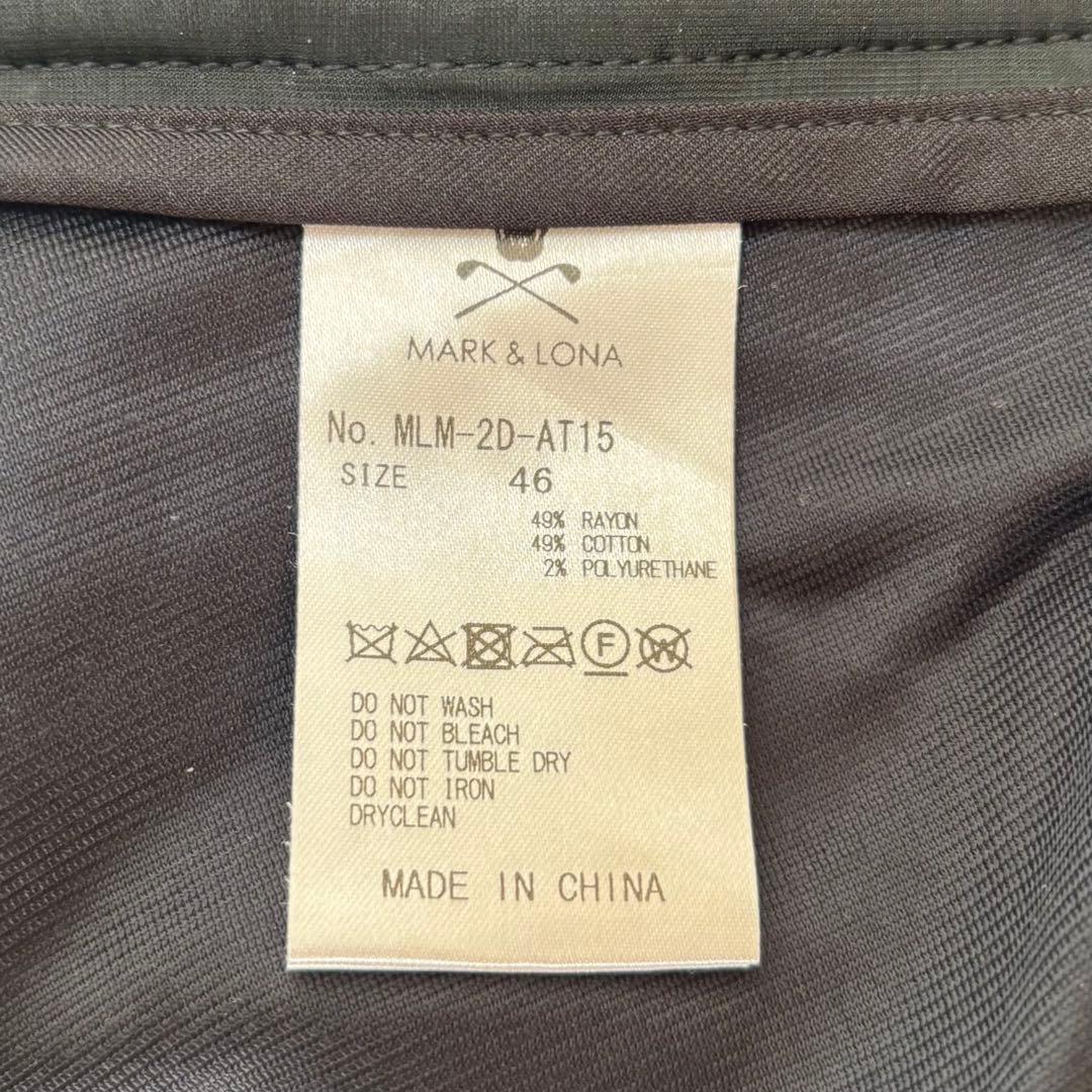 MARK & LONA マークアンドロナ ゴルフ　裏起毛 コーデュロイパンツ