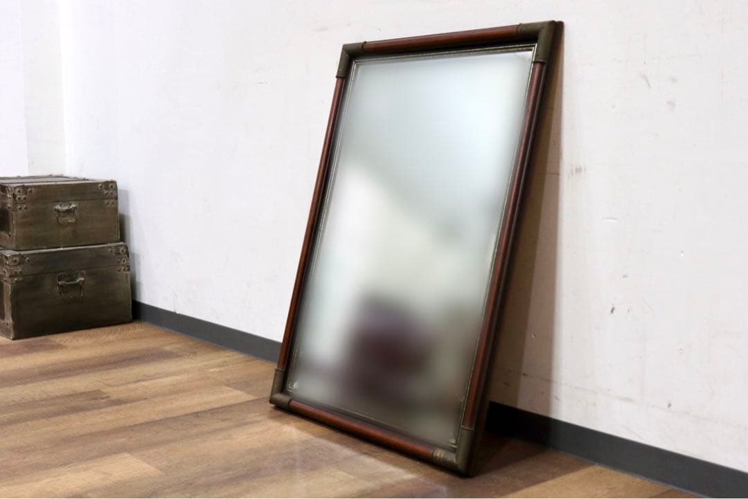 GMIK278○壁掛けミラー ウォールミラー 鏡 姿見 ミラー アンティーク