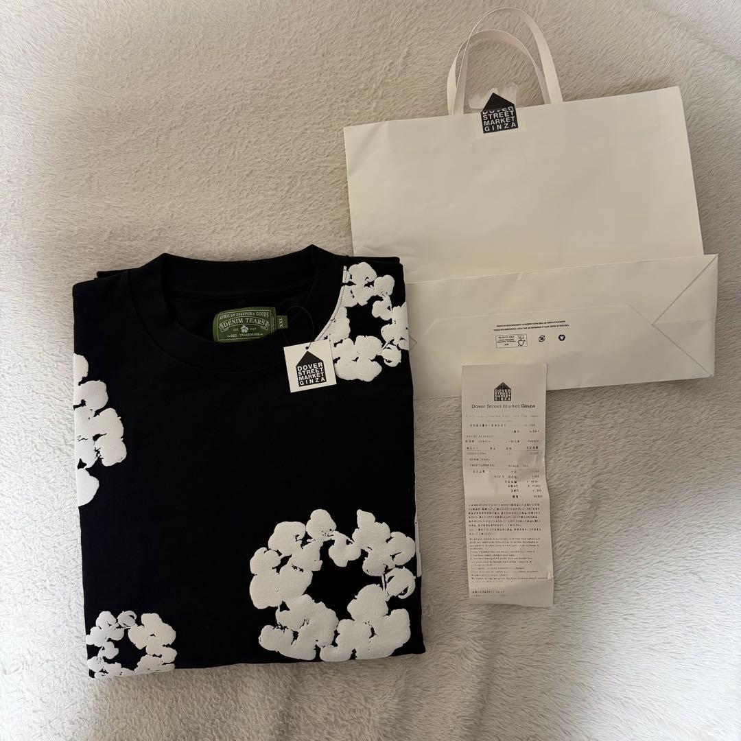 トップス DENIM TEARS L/S Cotton Wreath Tee Black