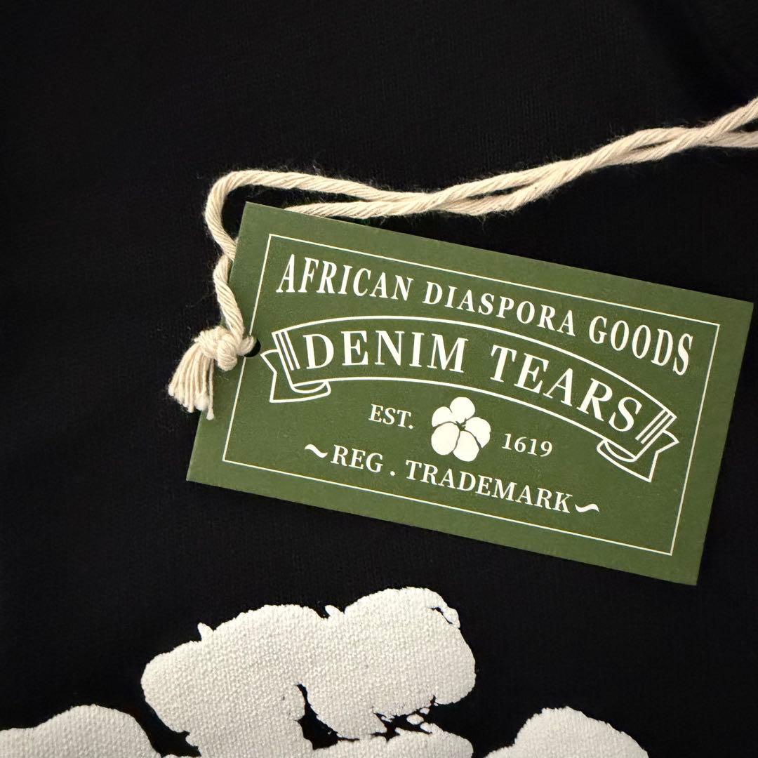 トップス DENIM TEARS L/S Cotton Wreath Tee Black