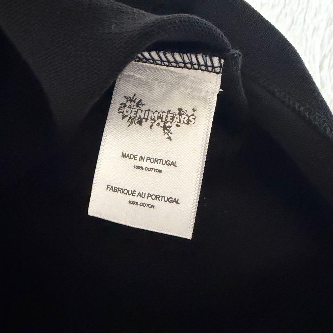 トップス DENIM TEARS L/S Cotton Wreath Tee Black