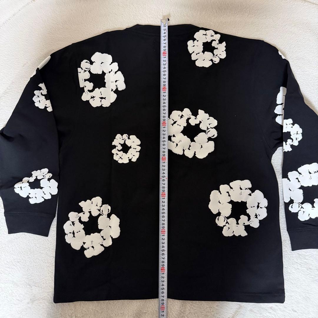 トップス DENIM TEARS L/S Cotton Wreath Tee Black