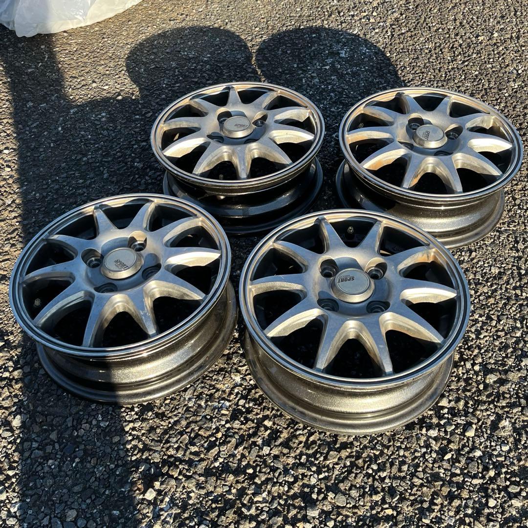 12インチ　ホイール　pcd100 4h 4穴