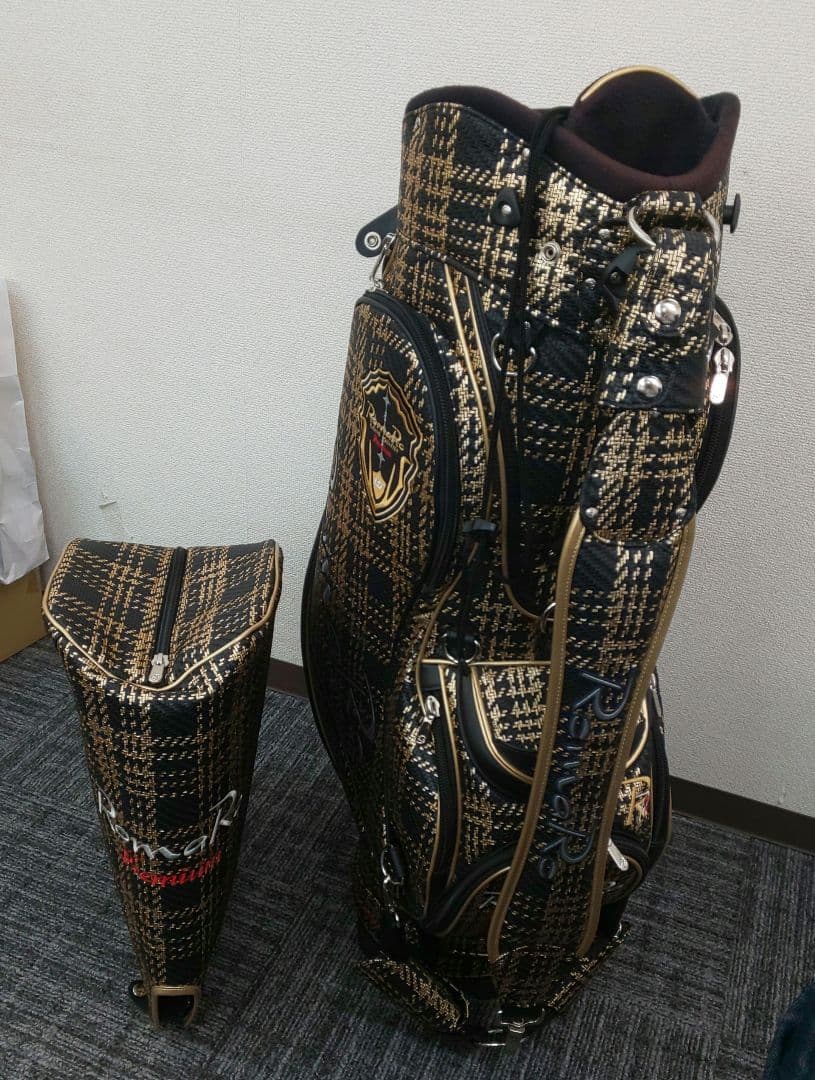 おとく物RomaRo プレミアムキャディバック ブラック/シルバー