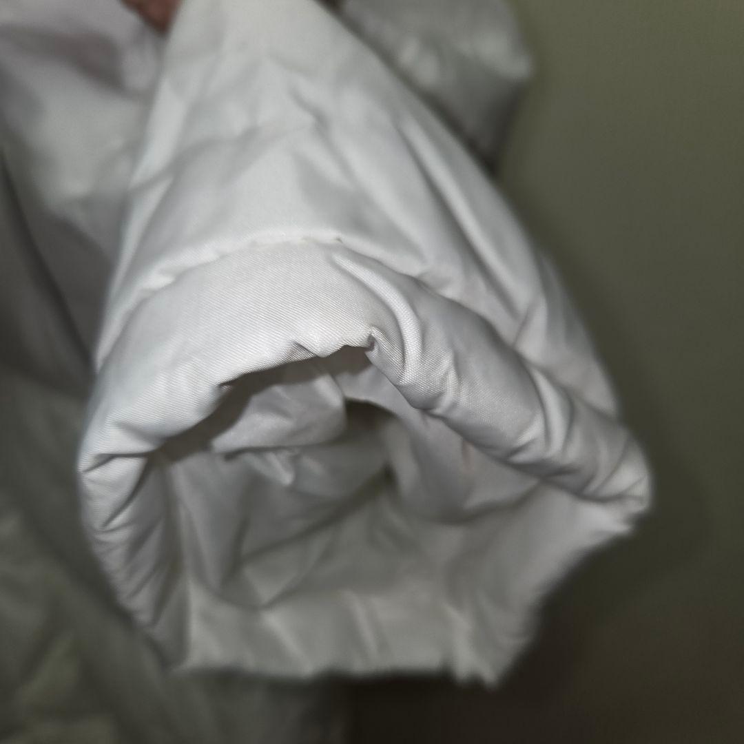 極美品　Nike ホワイト ベンチコート　ロングダウンジャケットLサイズ