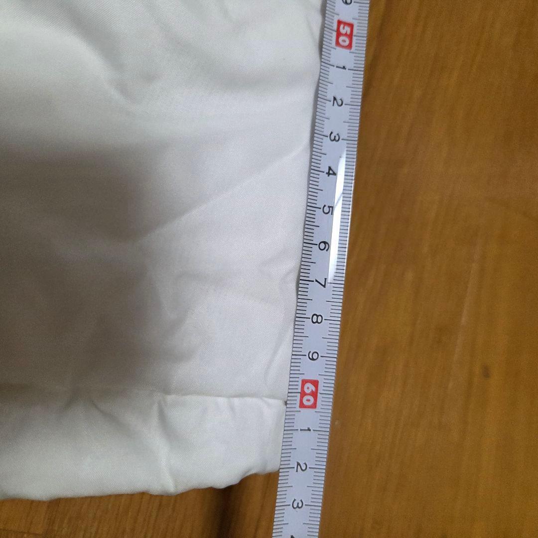 極美品　Nike ホワイト ベンチコート　ロングダウンジャケットLサイズ