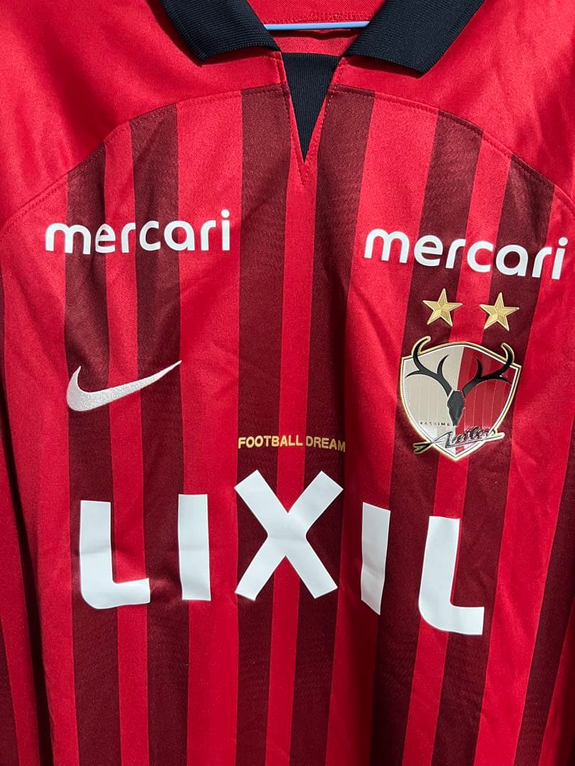 エ*グ様 Nike 鹿島アントラーズ シャツ 赤