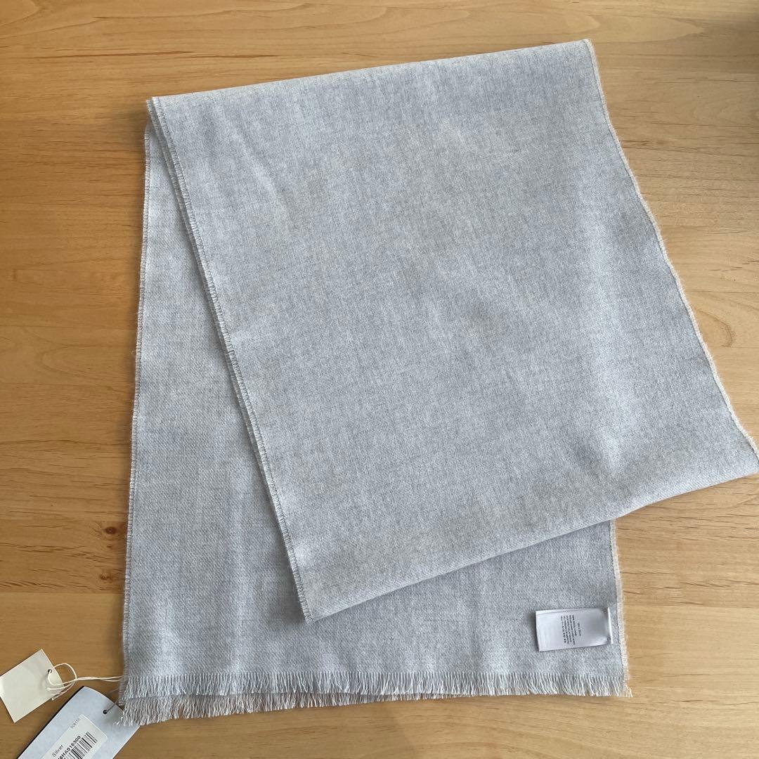 おさち　JOHNSTONSメリノウール100％マフラー　ジョンストンズ