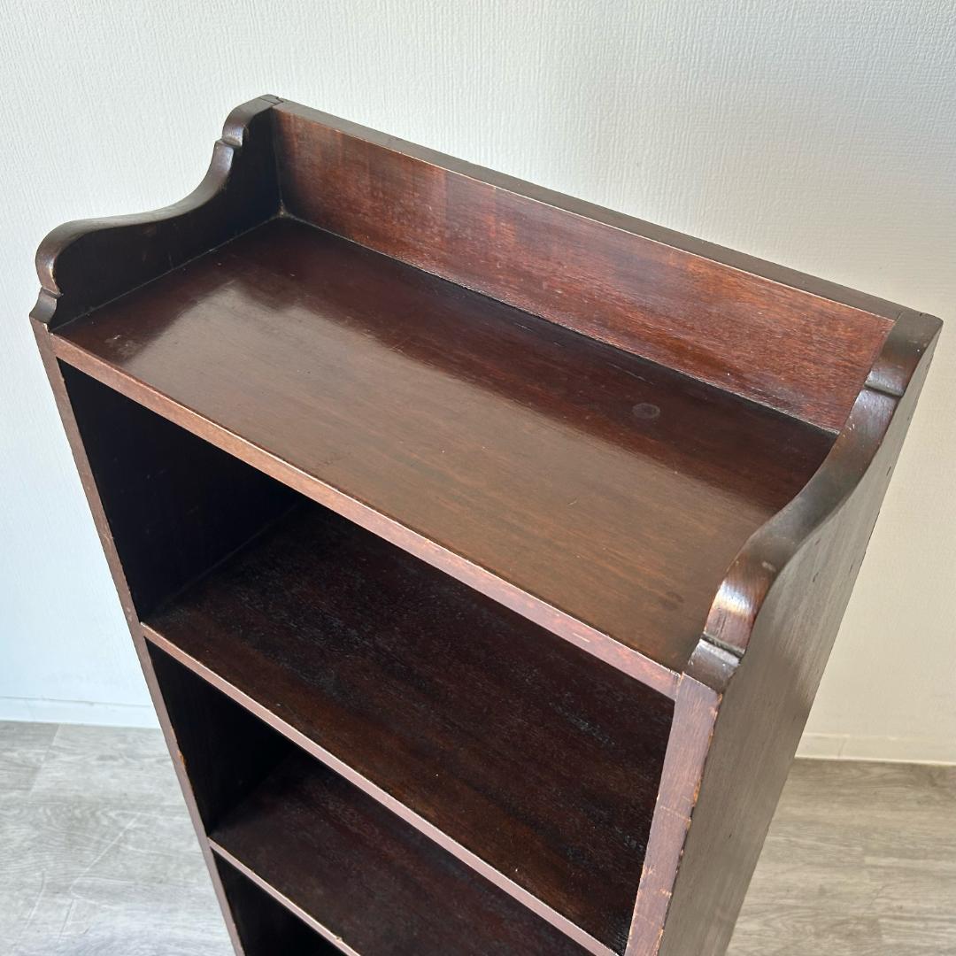 【最終値下げ】イギリス アンティーク家具 ブックケース 棚 店舗什器 229A